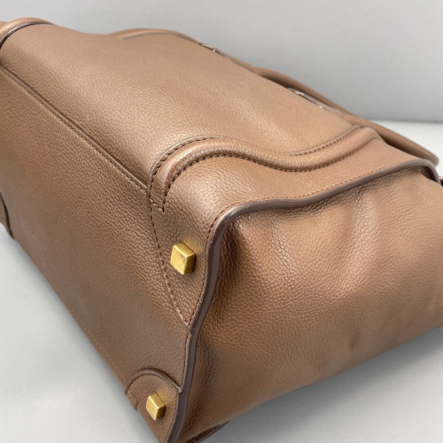 Celine Mini Luggage Calfskin Light Brown Celine Mini Luggage Calfskin Light Brown