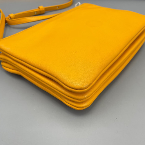 Celine Small Trio Calfskin Yellow