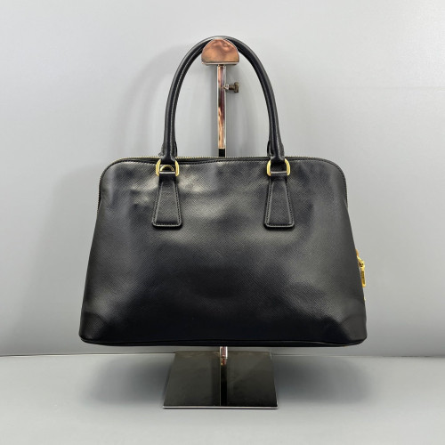 Prada Medium Lux Open Promenade Saffiano Calfskin Black