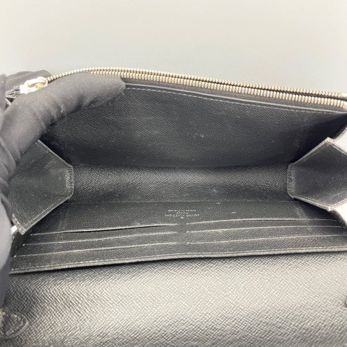 Louis Vuitton Twist Belt Chain Wallet Epi Black