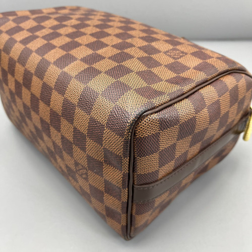 Louis Vuitton Speedy Bandouliere 25 Damier Ebene Brown