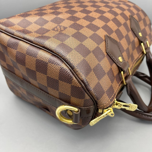 Louis Vuitton Speedy Bandouliere 25 Damier Ebene Brown