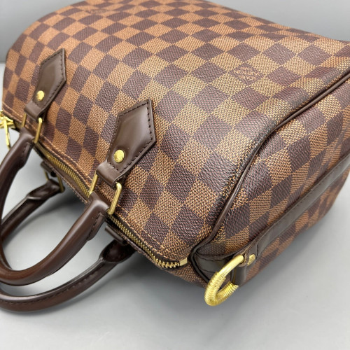 Louis Vuitton Speedy Bandouliere 25 Damier Ebene Brown