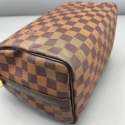Louis Vuitton Speedy Bandouliere 25 Damier Ebene Brown