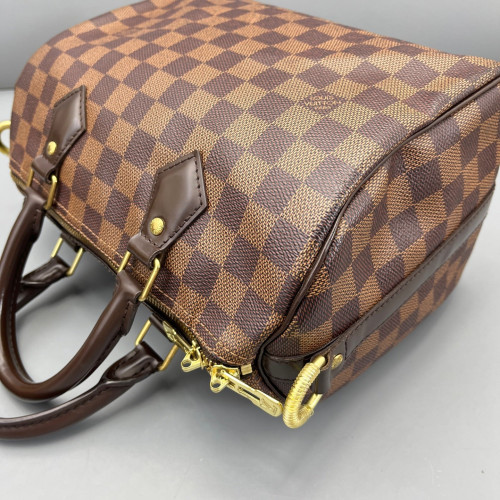Louis Vuitton Speedy Bandouliere 25 Damier Ebene Brown