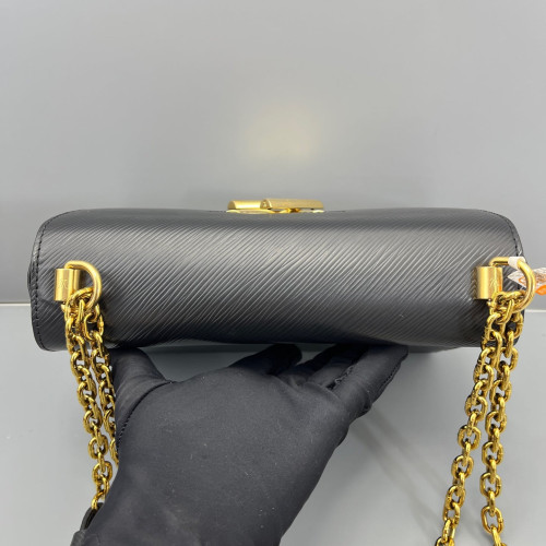 Louis Vuitton Twist MM Epi Black Louis Vuitton Twist MM Epi Black