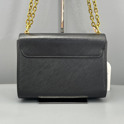 Louis Vuitton Twist MM Epi Black Louis Vuitton Twist MM Epi Black