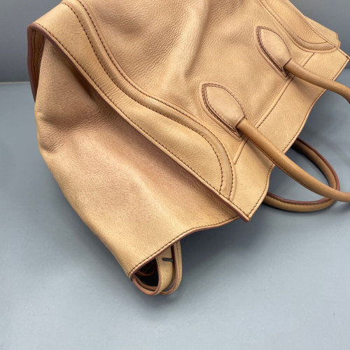 Celine Medium Luggage Phantom Grained Calfskin Khaki