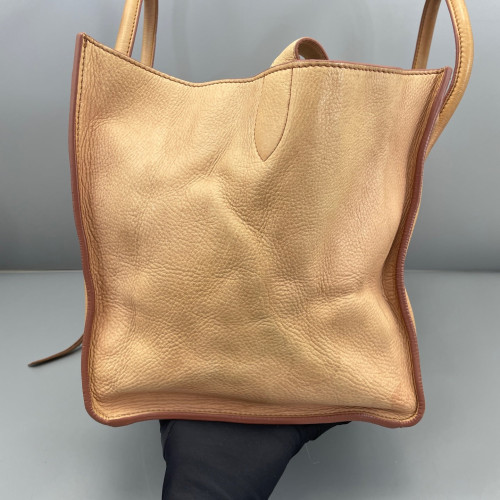 Celine Medium Luggage Phantom Grained Calfskin Khaki