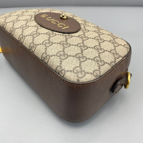 Gucci Neo Vintage Shoulder Bag GG Supreme Monogram Beige Ebony Gucci Neo Vintage Shoulder Bag GG Supreme Monogram Beige Ebony