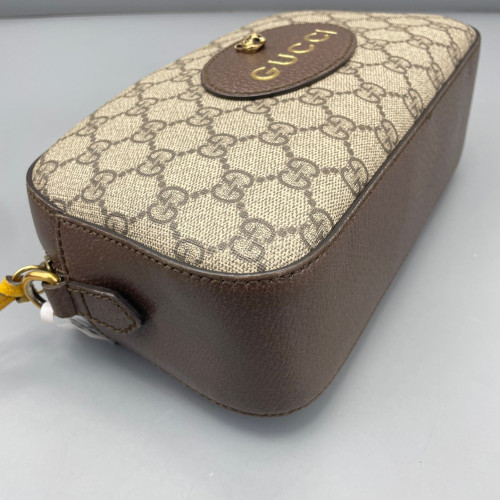 Gucci Neo Vintage Shoulder Bag GG Supreme Monogram Beige Ebony Gucci Neo Vintage Shoulder Bag GG Supreme Monogram Beige Ebony