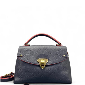 Louis Vuitton Georges MM Monogram Empreinte Blue