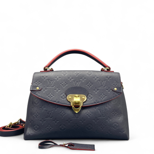 Louis Vuitton Georges MM Monogram Empreinte Blue Louis Vuitton Georges MM Monogram Empreinte Blue