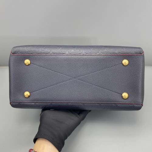Louis Vuitton Georges MM Monogram Empreinte Blue Louis Vuitton Georges MM Monogram Empreinte Blue