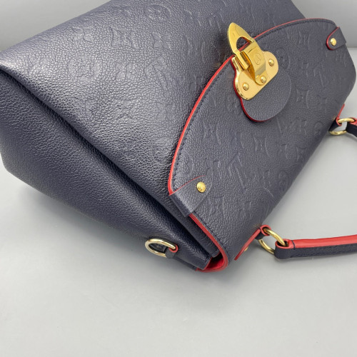 Louis Vuitton Georges MM Monogram Empreinte Blue Louis Vuitton Georges MM Monogram Empreinte Blue