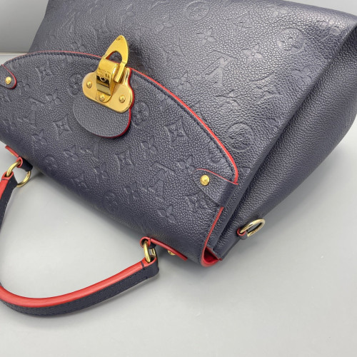 Louis Vuitton Georges MM Monogram Empreinte Blue Louis Vuitton Georges MM Monogram Empreinte Blue