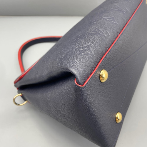 Louis Vuitton Georges MM Monogram Empreinte Blue Louis Vuitton Georges MM Monogram Empreinte Blue