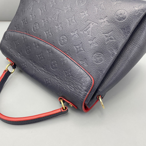 Louis Vuitton Georges MM Monogram Empreinte Blue Louis Vuitton Georges MM Monogram Empreinte Blue