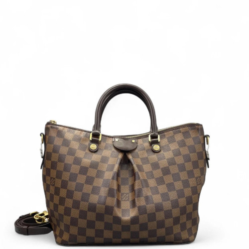 Louis Vuitton Siena Tote PM Damier Ebene Brown