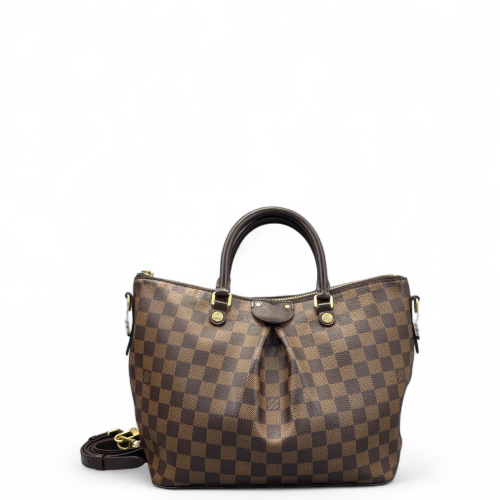Louis Vuitton Siena Tote PM Damier Ebene Brown