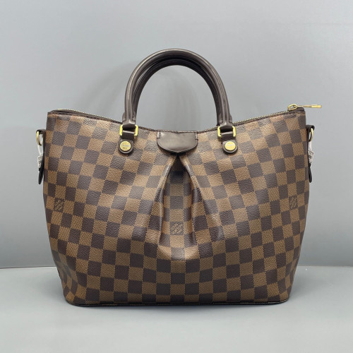 Louis Vuitton Siena Tote PM Damier Ebene Brown