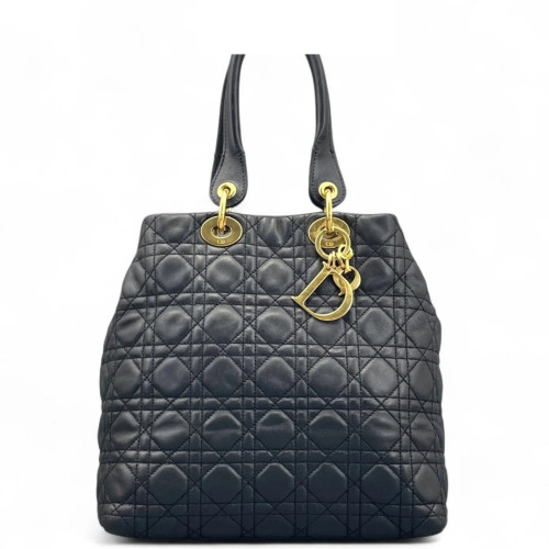 Dior Soft Lady Dior Tote Calfskin Black Dior Soft Lady Dior Tote Calfskin Black
