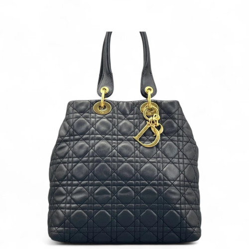 Dior Soft Lady Dior Tote Calfskin Black Dior Soft Lady Dior Tote Calfskin Black