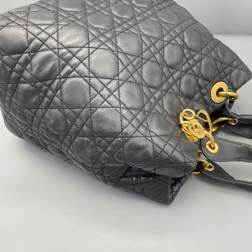 Dior Soft Lady Dior Tote Calfskin Black Dior Soft Lady Dior Tote Calfskin Black