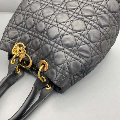 Dior Soft Lady Dior Tote Calfskin Black Dior Soft Lady Dior Tote Calfskin Black