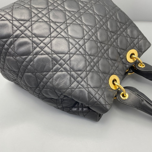 Dior Soft Lady Dior Tote Calfskin Black Dior Soft Lady Dior Tote Calfskin Black