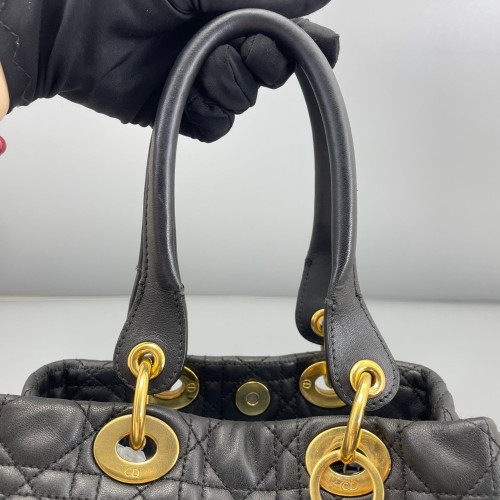Dior Soft Lady Dior Tote Calfskin Black Dior Soft Lady Dior Tote Calfskin Black