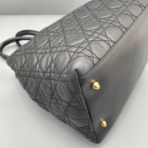 Dior Soft Lady Dior Tote Calfskin Black Dior Soft Lady Dior Tote Calfskin Black