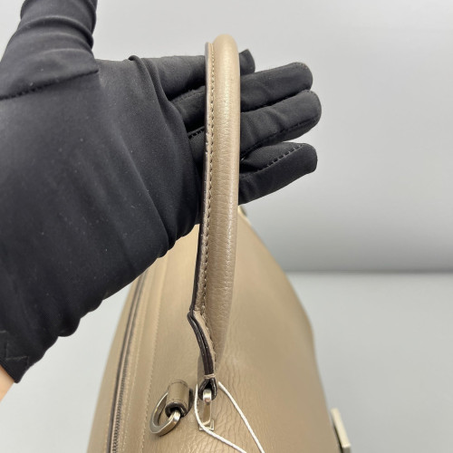 Celine Medium Trapeze Calfskin Suede Grey