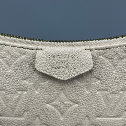Louis Vuitton Easy Pouch On Strap Monogram Empreinte White
