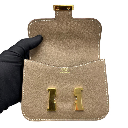 Hermes Constance Slim Evercolor 18 Etoupe Hermes Constance Slim Evercolor 18 Etoupe