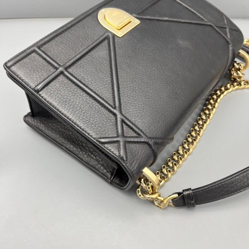 Dior Medium Diorama Grained Calfskin Black Dior Medium Diorama Grained Calfskin Black
