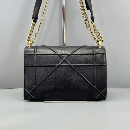 Dior Medium Diorama Grained Calfskin Black Dior Medium Diorama Grained Calfskin Black