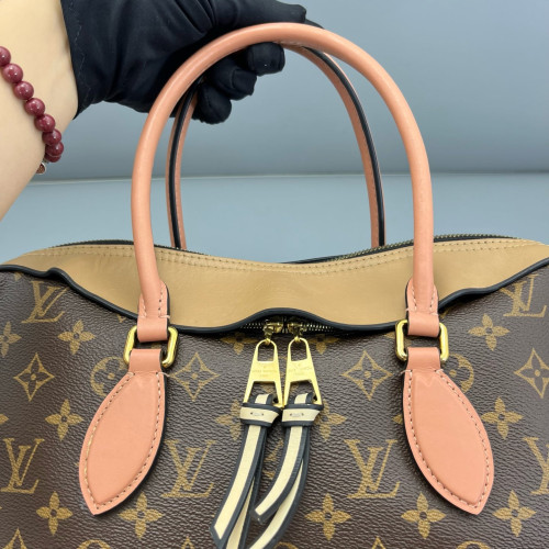 Louis Vuitton Tuileries Monogram Brown Natural Tan