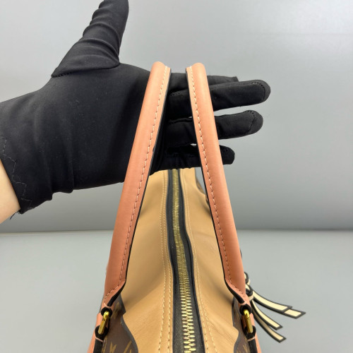 Louis Vuitton Tuileries Monogram Brown Natural Tan