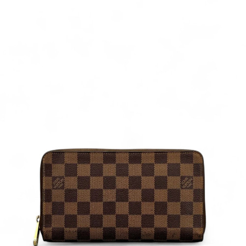 Louis Vuitton Zippy Wallet Damier Ebene Brown