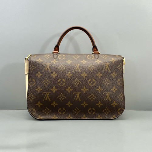Louis Vuitton Vaugirard Monogram Brown White