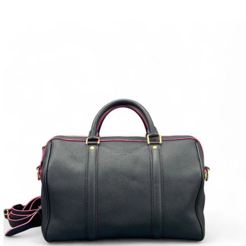 Louis Vuitton Speedy Bandouliere 30 Calfskin Navy Black Louis Vuitton Speedy Bandouliere 30 Calfskin Navy Black