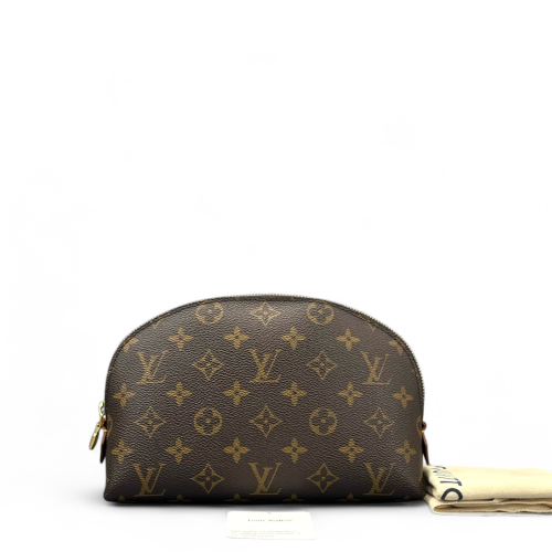 Louis Vuitton Cosmetic Pouch GM Monogram Brown Louis Vuitton Cosmetic Pouch GM Monogram Brown