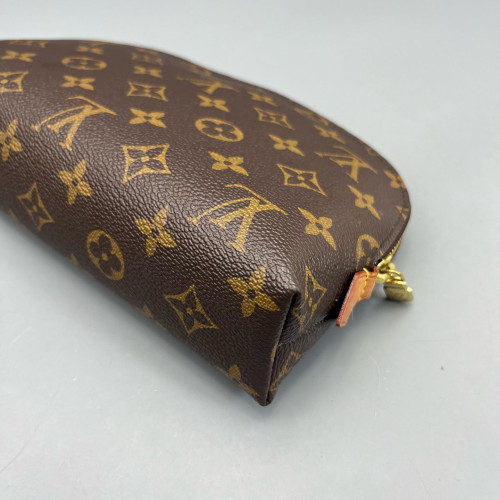 Louis Vuitton Cosmetic Pouch GM Monogram Brown Louis Vuitton Cosmetic Pouch GM Monogram Brown