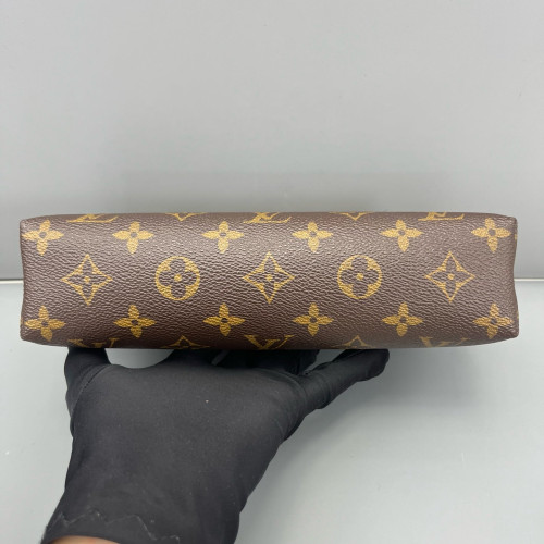 Louis Vuitton Cosmetic Pouch GM Monogram Brown Louis Vuitton Cosmetic Pouch GM Monogram Brown