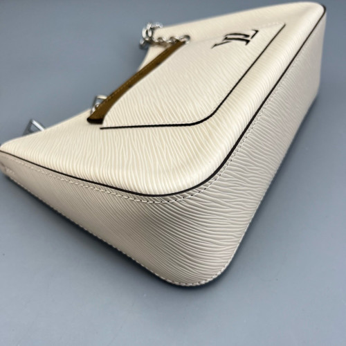 Louis Vuitton Marelle Handbag Epi White Louis Vuitton Marelle Handbag Epi White
