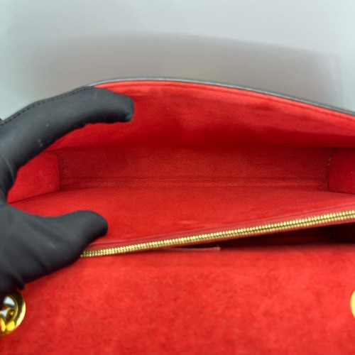 Louis Vuitton Victoire Monogram Red Brown