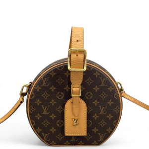 Louis Vuitton Petite Boite Chapeau Monogram Brown
