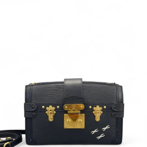 Louis Vuitton Trunk Clutch Epi Black