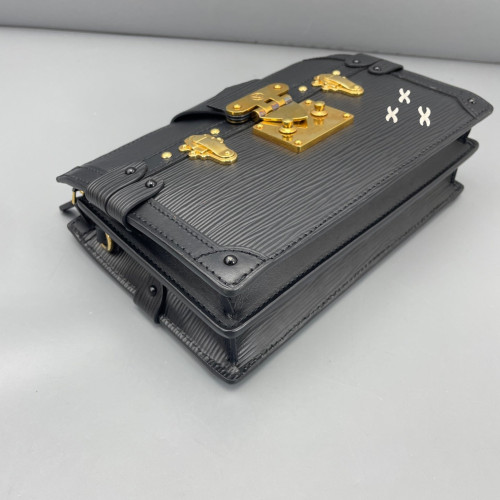 Louis Vuitton Trunk Clutch Epi Black
